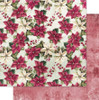 Paper Rose- 6x6" Paper Collection - Christmas Holly Basics
