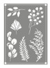 Couture Creations - Earthy Delights Mixed Leaves Stencil 2