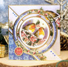 Hunkydory Crafts Winter Robins Luxury Topper Collection WINROB101