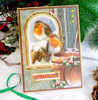 Hunkydory Crafts Winter Robins Luxury Topper Collection WINROB101