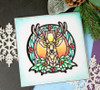 Hunkydory Moonstone Dies - Stained Glass Festive Reindeer