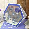 Hunkydory Moonstone Dies - Pierced Snowflake Background Panel