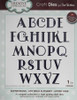 Creative Expressions- Sue Wilson- Expressions Collection- Art Deco Alphabet- Upper Case