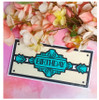 Creative Expressions- Sue Wilson- Art Deco Collection- Ornate Labels Craft Die
