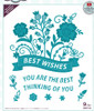 Creative Expressions- Sue Wilson- Banner Collection- Floral Wishes Craft Die