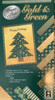 Gold & Green Christmas Paper Pack Perfect for Iris Folding & Other Cards