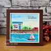 Creative Expressions- Sue Wilson- Miniature Village Collection- Fish Shop Craft Die
