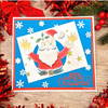 Creative Expressions- Paper Cuts Cut & Lift Collection- Jolly Santa Craft Die