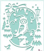 Creative Expressions- Paper Cuts Scenes- Santa Owl Craft Die