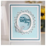 Creative Expressions- Sue Wilson- Frames & Tags Collection- Leafy Oval Craft Die
