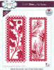 Creative Expressions- Sue Wilson- Festive Collection- Holly & Pine Floral Panels Craft Die