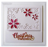 Creative Expressions- Sue Wilson- Festive Collection- Pretty Poinsettia Frame Craft Die