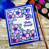 Creative Expressions- Sue Wilson- Frames & Tags Collection- Wild Rose Cover Plate
