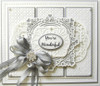 Creative Expressions- Sue WIlson- Special Occasion Collection- Ornate Framed Happily Ever After