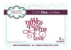 Creative Expressions- Sue Wilson- Mini Expressions- All Things Grow With Love Craft Die