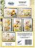 3Quarter Sunflower Elixer 6x4 Card Pad A5 Die Cut Pad 6 cards