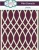 Creative Expressions- Mini Stencil- Strong 4 in x 3 in