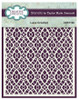 Creative Expressions -Taylor Made Journals- 6inx6in Stencil- Lace Crochet
