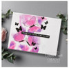 Creative Expressions- Mini Layering Stencil- Butterfly Background 4x3in Set of 3