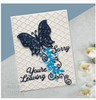 Creative Expressions- Jamie Rodgers- Wings of Wonder Collection- Moroccan Scalloped Lattice Background Craft Die
