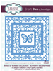 Creative Expressions- Jamie Rodgers- Wings of Wonder Collection- Butterfly Square Frame Craft Die