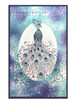 Katkin Krafts- 6 in x 8 in Clear Stamp Set- Picturesque Peacock
