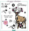 Creative Expressions- Designer Boutique A6 Clear Stamps- My Dear Deer