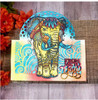 Creative Expressions- Designer Boutique A6 Clear Stamp Set- Doodle Elephant