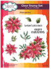 Creative Expressions- Jane's Doodles A5 Clear Stamp Set- Poinsettia