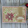 Creative Expressions- Jane's Doodles A5 Clear Stamp Set- Poinsettia