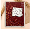 Creative Expressions- A6 Clear Stamp Set- Petal Cascade Sentiments