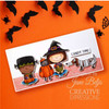 Creative Expressions- Jane's Doodles A6 Clear Stamp Set- Happy Halloween