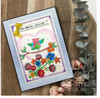 Creative Expressions- Jane's Doodles A5 Clear Stamp Set- Birdsong Blooms