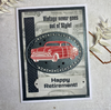 Creative Expressions- A5 Clear Stamp Set- Vintage Cars