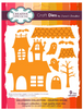 Creative Expressions- Jane's Doodles- Halloween Collection- Haunted House Craft Die