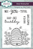 Creative Expressions- Sam Poole A6 Clear Stamp Set- Bee-you-tiful Beehive