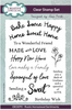 Creative Expressions- Sam Poole A6 Clear Stamps- Rustic Homestead Sentiments