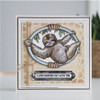 Creative Expressions- Sue Wilson Pre Cut Rubber Stamp- Sloth