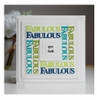 Creative Expressions- Sue Wilson- Bold Words- Fabulous Die & Stamp Set