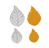 Couture Creations - Mini Stamp & Die Set- Earthy Delights Collection- Single Leaf