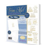 Hunkydory Crafts- Trim Me! Foiled Insert Pad - For HIM Gold