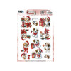 Find It Trading 3D Pushout Sheet - Berries Beauties - A Very Furry Christmas - Puppy