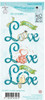 Leane Creatief- Clear Stamp- Love 554032