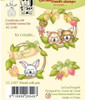 Leane Creatief- Clear Stamp- Wreath with Pets 55.5497