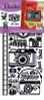 HOTP Dazzles 2483 Camera Stickers Outline Peel-Style