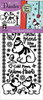 HOTP Dazzles 2464 Snow Bears Black Peel Style Stickers
