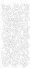 HOTP Dazzles Double-Stick Butterfly Stickers 1616