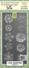 Lisa Horton Crafts- 3D Embossing Folder With Cutting Die by Lisa- Slimline Collection- Flower Blooms