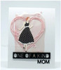 Frantic Stamper Precision Die - Reverse-cut Mom Words