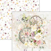 Ciao Bella 8"x 8" Paper Pad- 12 Double-sided papers- Blooming